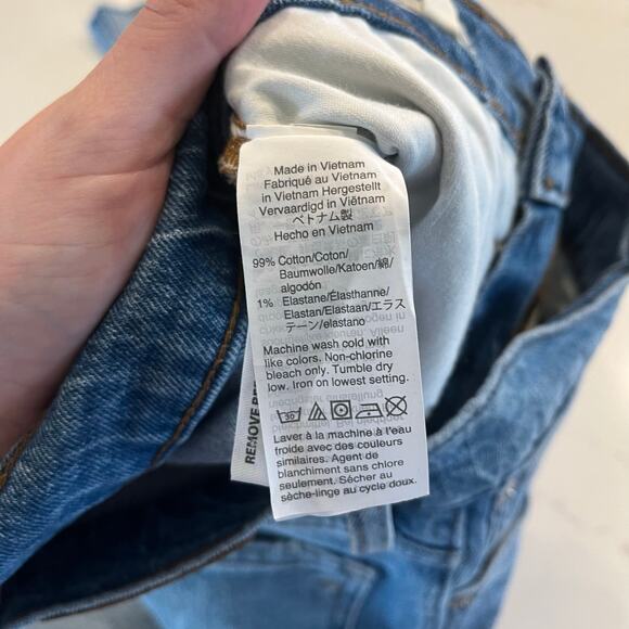 Madewell The Perfect Vintage Crop Jean Rosabelle Wash: Comfort Stretch Edition - Picture 10 of 14